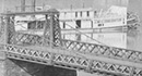  Smithfield Street Bridge (1846-1883) over the Monongahela River as it appeared in 1880. Engineer: John Augustus Roebling— Photograph from the <a href='https://historicpittsburgh.org/collection/pittsburgh-city-photographer-collection' target='_blank'> Pittsburgh City Photographer Collection, 1901-2002, AIS.1971.05, Archives Service Center, University of Pittsburgh</a>