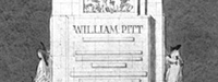 Architectural rendering of the proposed monument to William Pitt, Earl of Chatham, 1708-1778, to be located at the Point, April 5, 1916