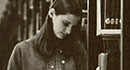 Hillman Stories Quote:"I was the woman reading a book leaning on a stack in the original Hillman Library brochure. Someone came around one day while I was studying and asked to take my picture for the brochure and she used one of them! "  – Marion Klein (shown) Fourth floor. 1968.